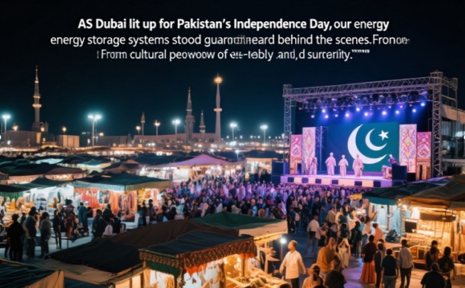 ⚡ Powering Cultural Legacy: How Industrial ESS Secured Dubai’s 60,000-Person Independence Day Celebration  