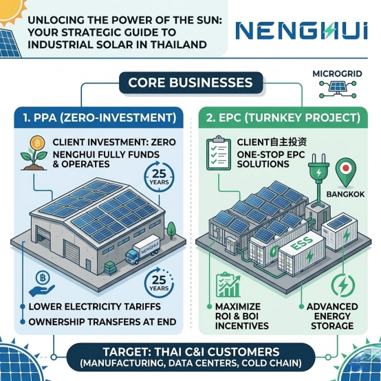 How to Slash Industrial Energy Costs in Thailand: The Ultimate 2026 Guide to Solar PPA and EPC Solutions