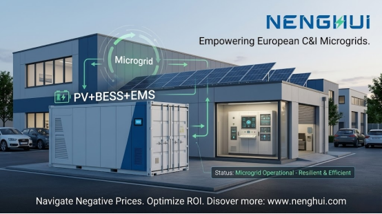 Beyond Solar PV: How C&I Microgrids Solve Negative Power Prices and Grid Constraints in Europe